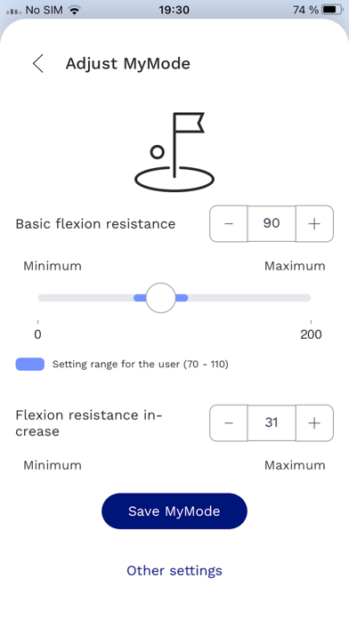 connectgo.pro by ottobock. iPhone screenshot 5 - Medical app