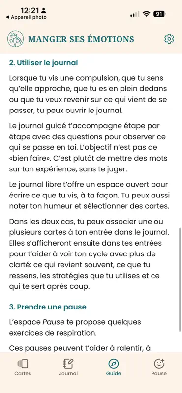 Manger ses émotions screenshot 10 of 10