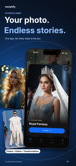 Morphify – AI Face Swap Editor screenshot 1