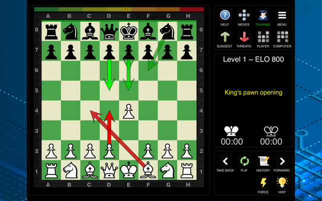 ‎Capture d'écran d'Échecs Pro