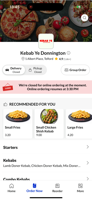 Kebab Ye Donnington Screenshot 2 of 4