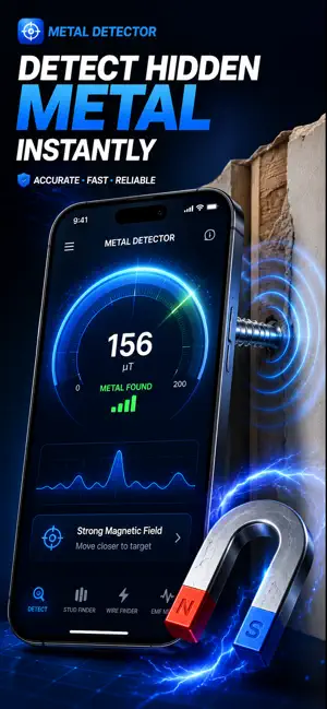 Metal Detector: Stud Finder screenshot 1