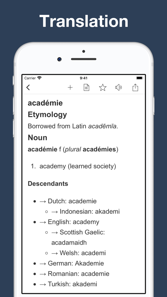 #6. Dictionary of French Language (iOS) 由: Thuy Duong