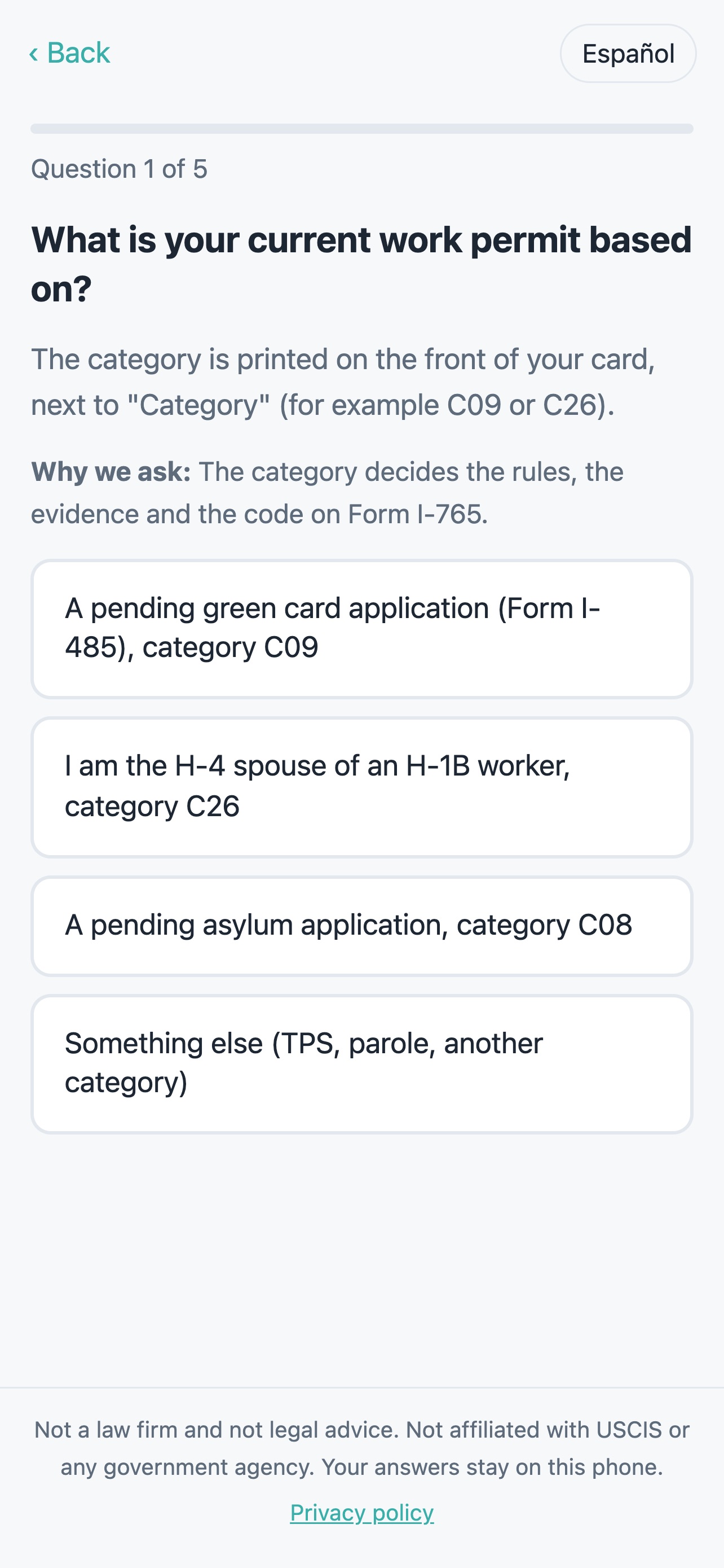 Screenshot 5 of US Immigration: DIY?