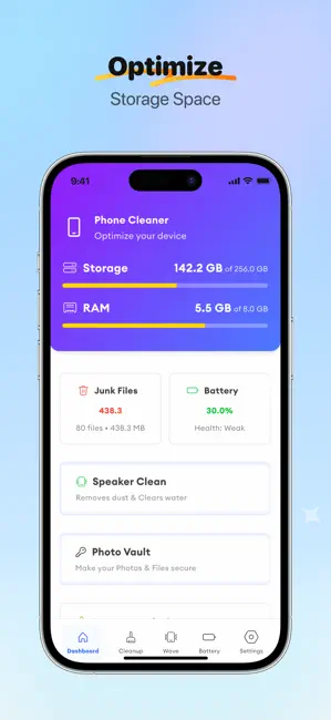 Clean Up Phone: iCleaner Guru iPhone screenshot 5