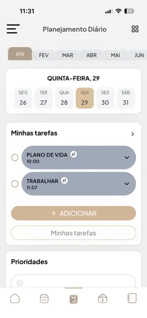 Ser Planner screenshot 1