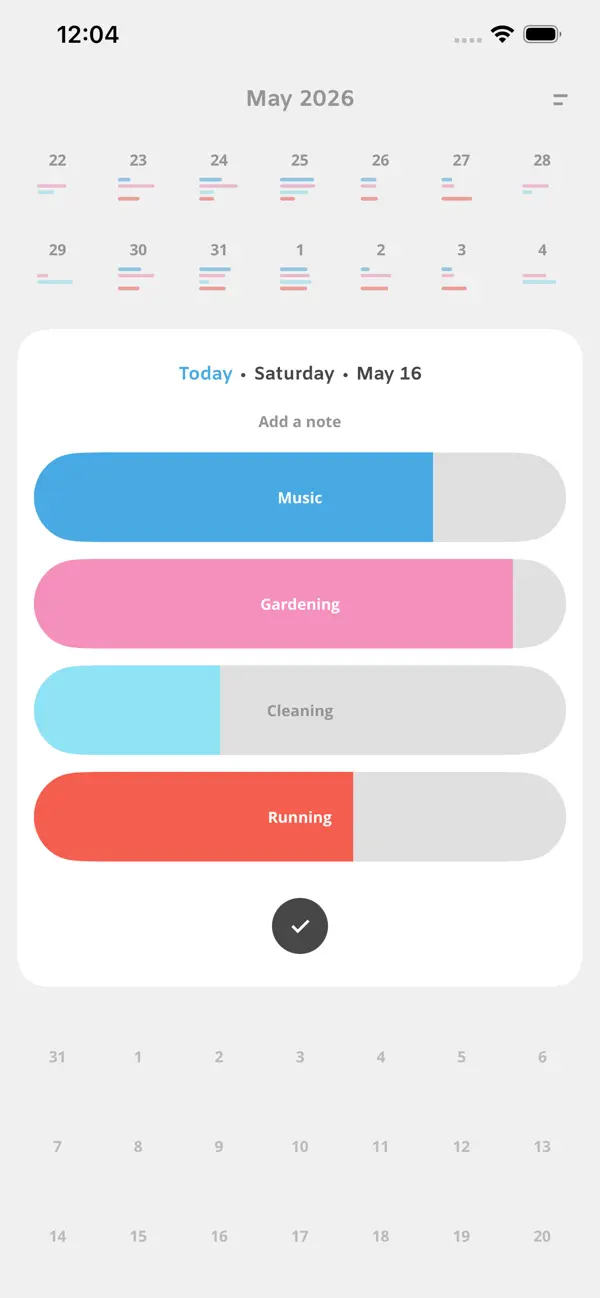 Screenshot #2 pour Continuo - Habit Tracker