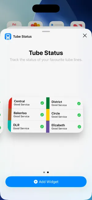 Live Underground Status screenshot 4