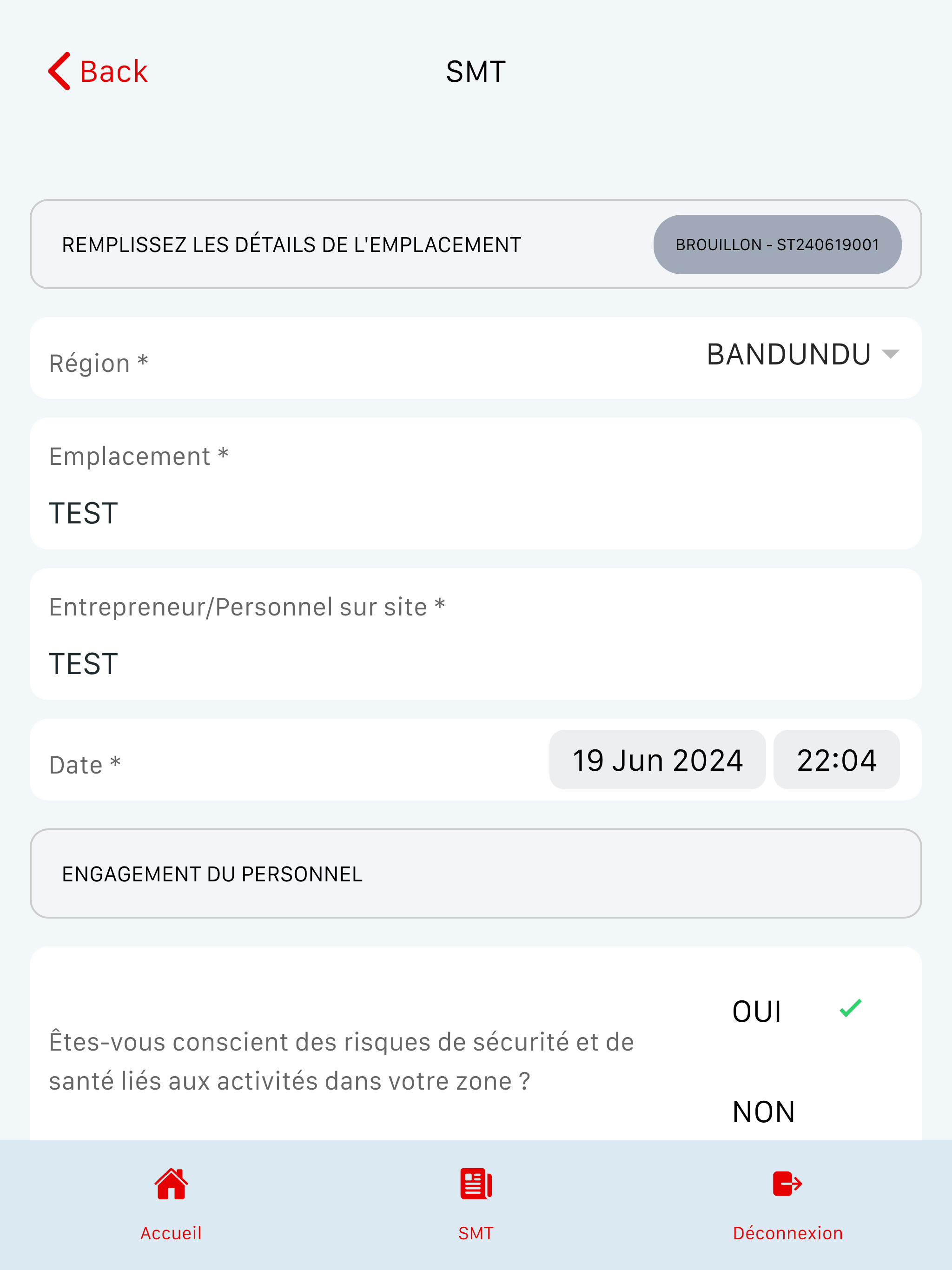 SafetyHub App DRC
