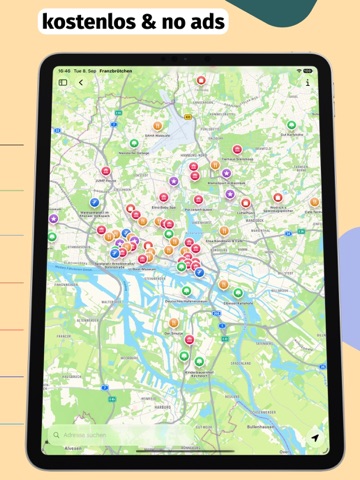 Franzbrötchen - Hamburg Guide iPad screenshot 2