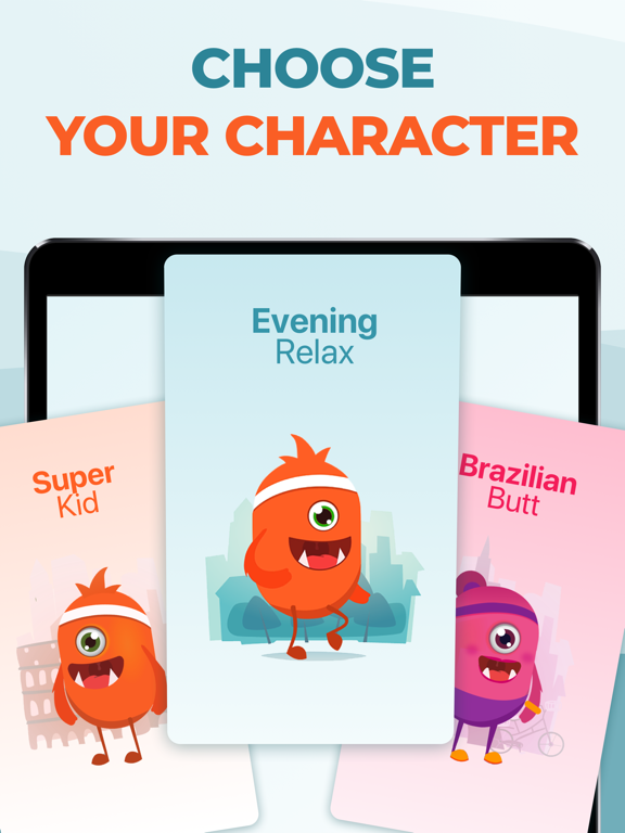 Fitness At Home Exercise App iPad screenshot 3 - Health & Fitness app