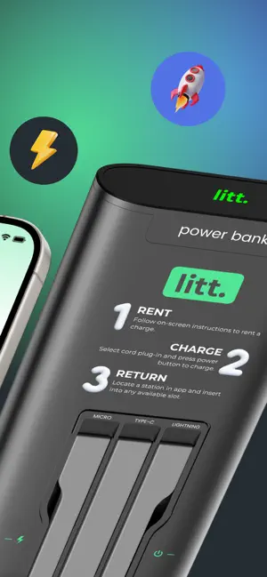 Litt — Powerbank Rental screenshot 4