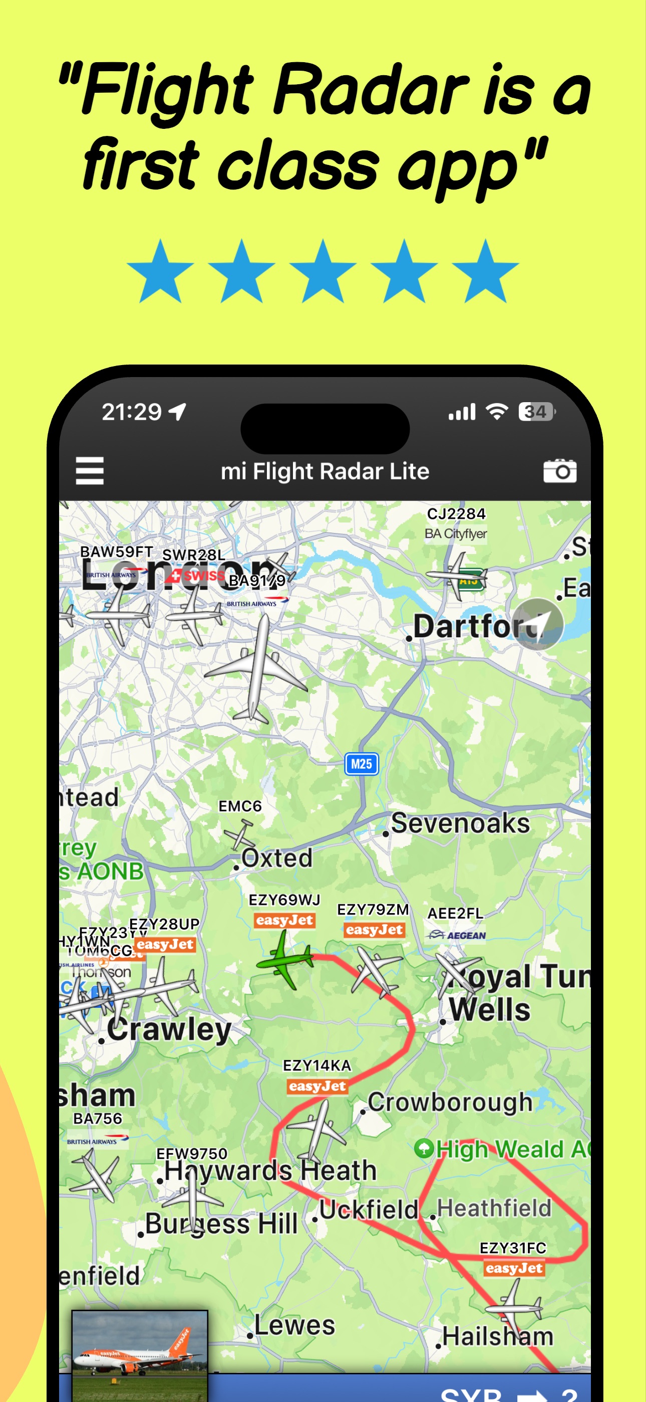 Screenshot 3 of Flight Radar Pro Plane Tracker