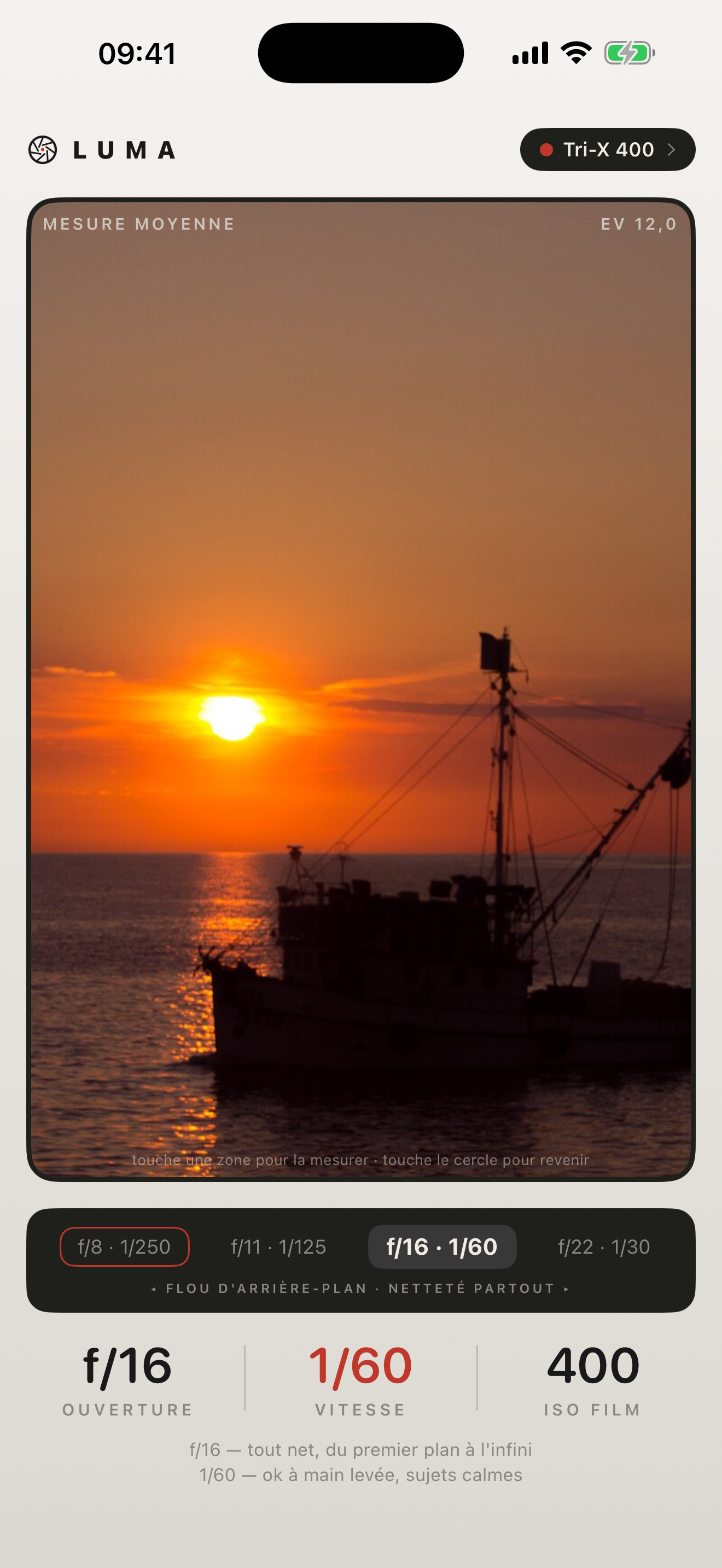 Luma · Light Meter screenshot 2