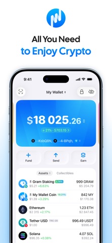 My Wallet • Crypto & Web3 iPhone screenshot