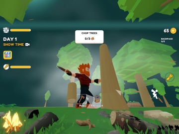 Island Survival・Dark Adventure iPad screenshot
