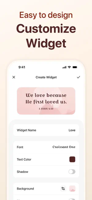 Daily Bible Verse Widget -Zion screenshot 2
