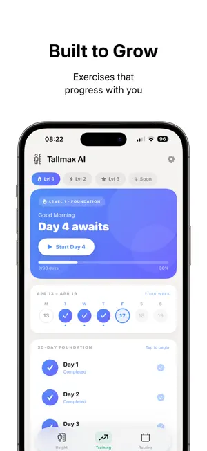 Tallmax AI - Grow Taller screenshot 3