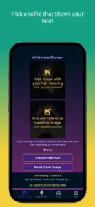 AI Hairstyle Changer screenshot #3 for iPhone