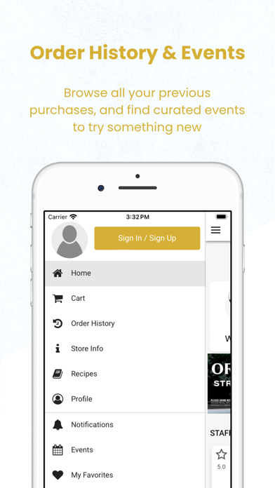 Gold's Wine and Spirits Screenshot