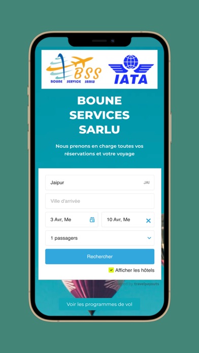 Boune Services Screenshot