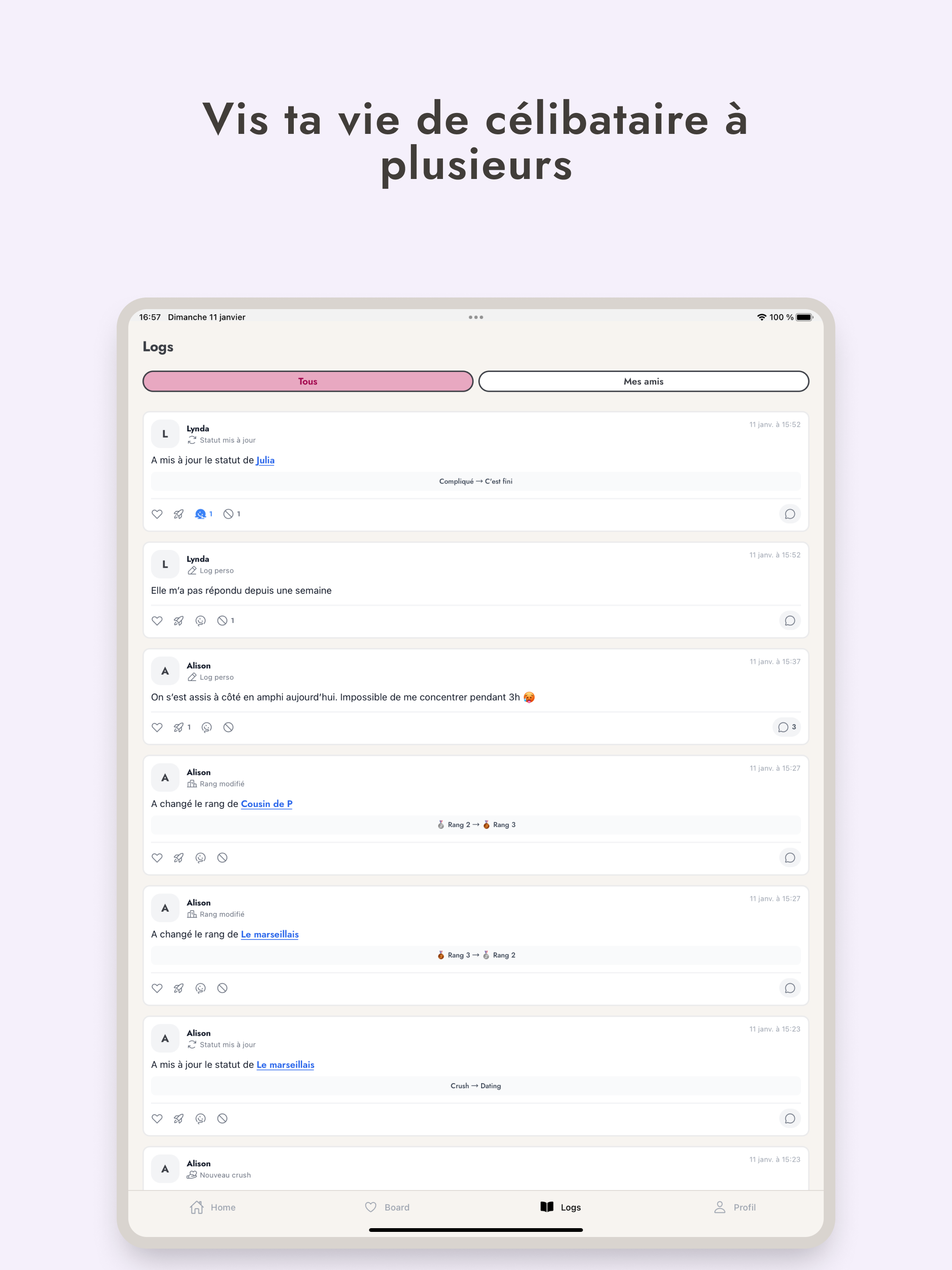 LoopMee : ta vie amoureuse