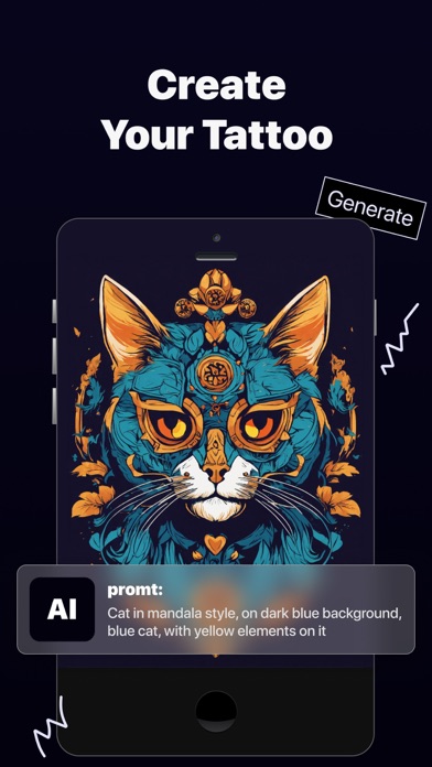 Tattoo Generator: AI Designs Screenshot