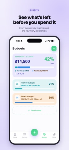 Lunor: Expense Budget Tracker Screenshot 4 of 10