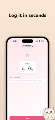 Pawlog: Dog & Cat Diary Screenshot 6 of 8