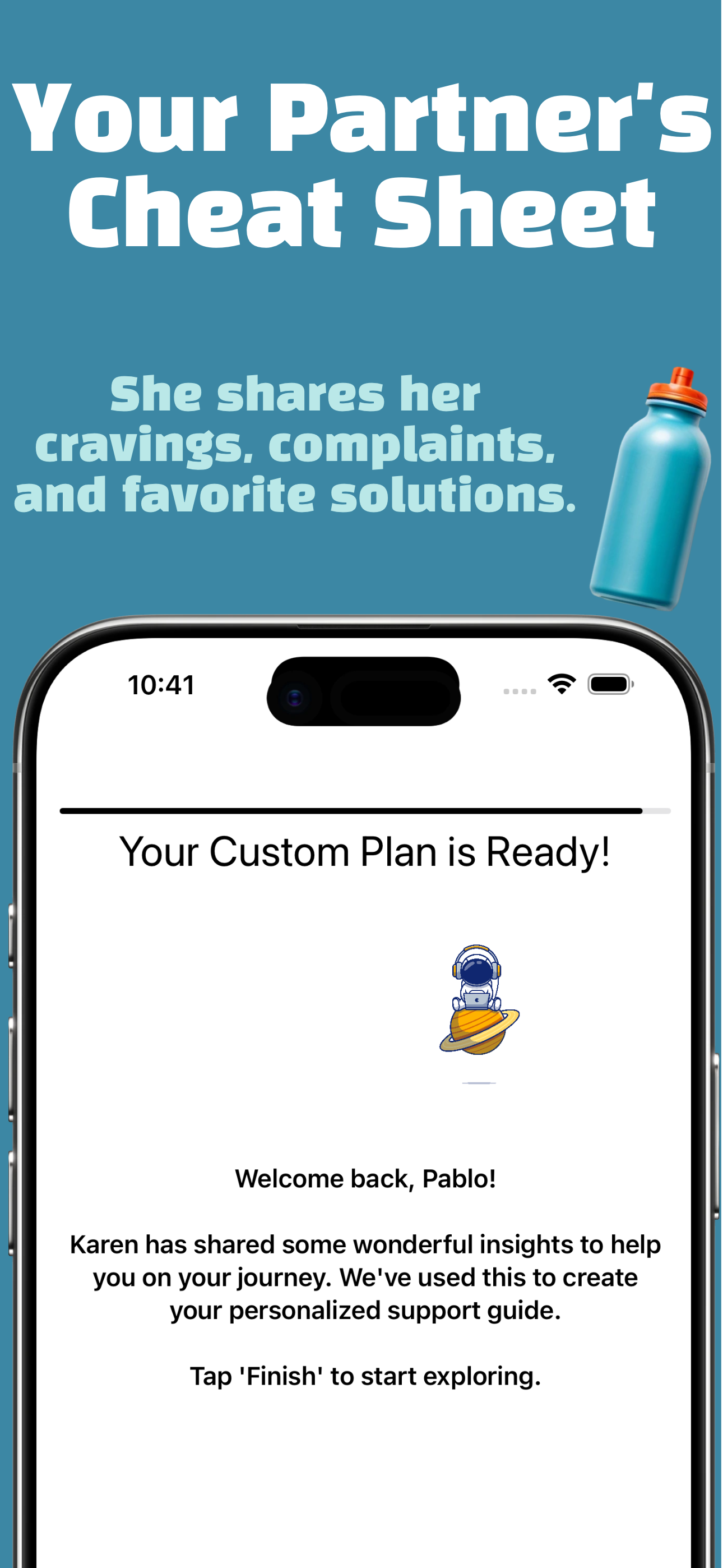 MoonM8: Period tracker for men