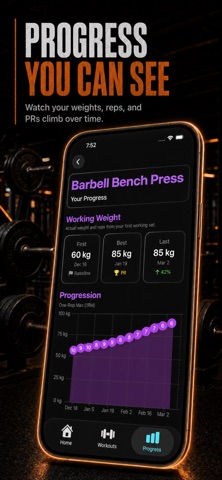 GetJacked: Beginner Gym Plan screenshot