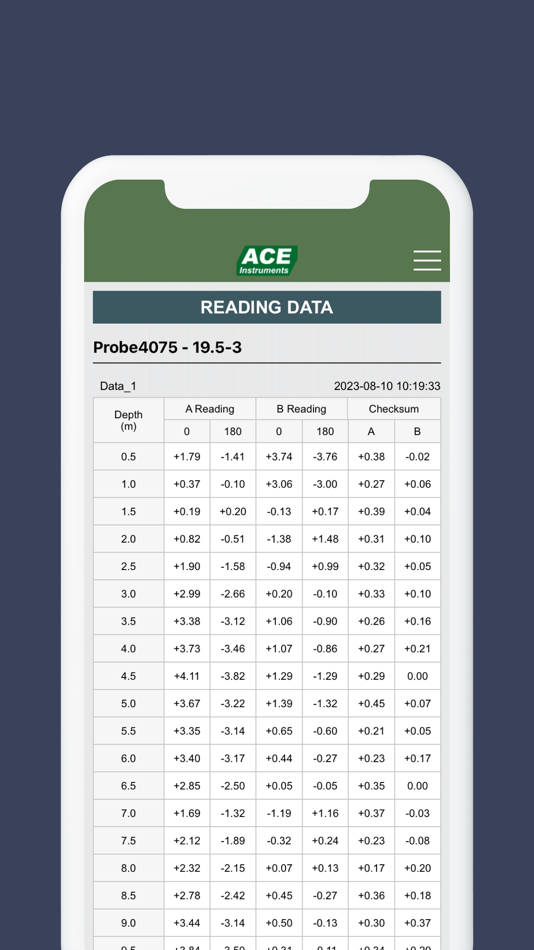 #3. Inclinometer Collector (iOS) 由: ACE INSTRUMENT CO. LTD.