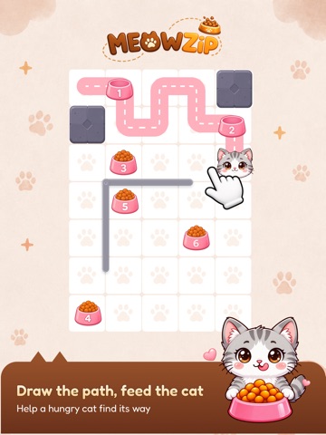 Meowzip: Cat Logic Puzzle