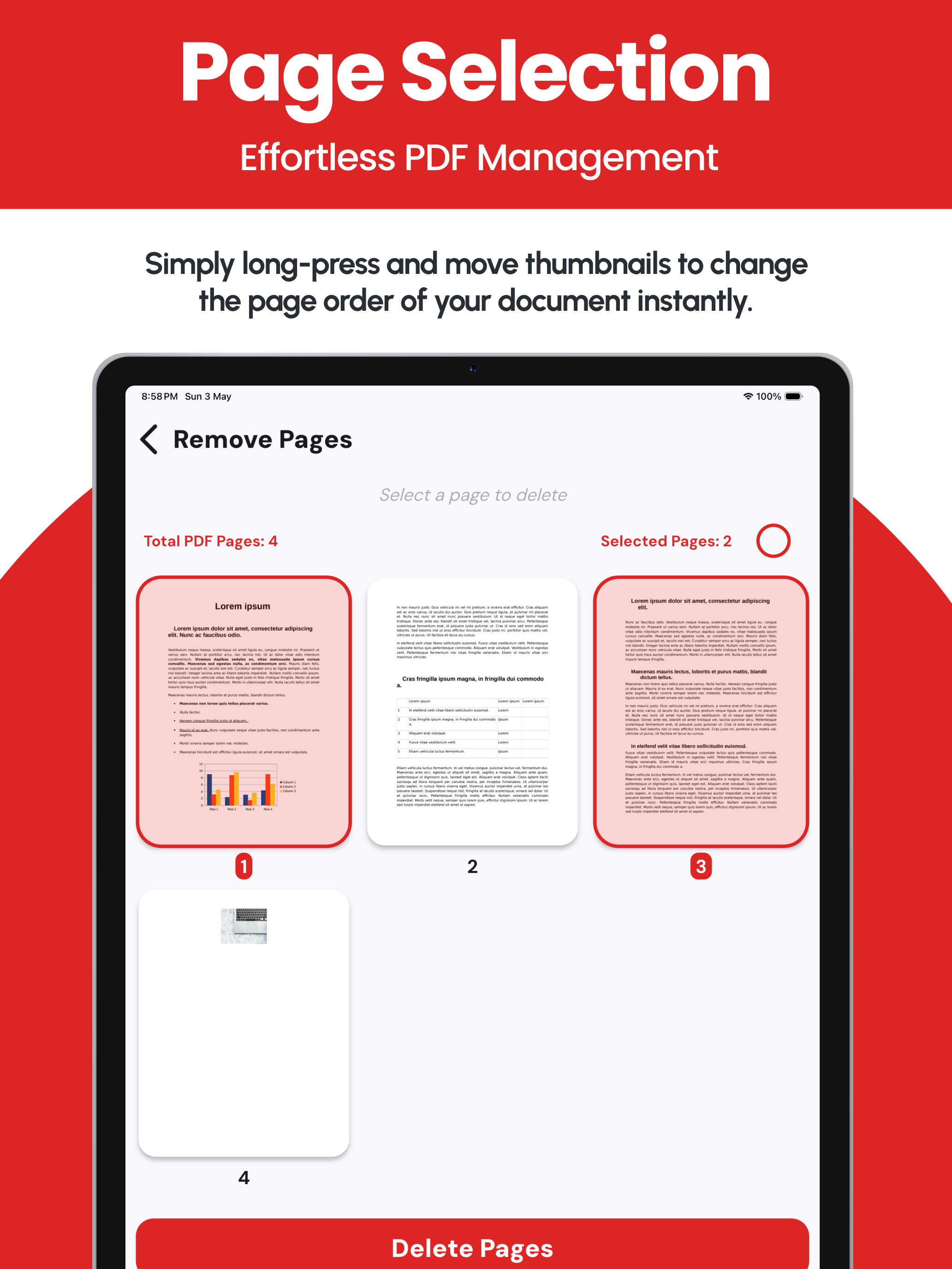 Remove PDF Pages : PDF Tools