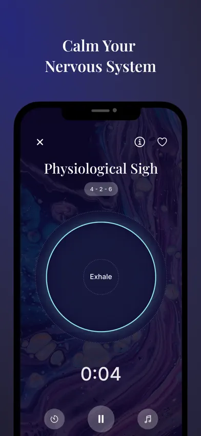 Breathe It Out – Breathing App screenshot 1