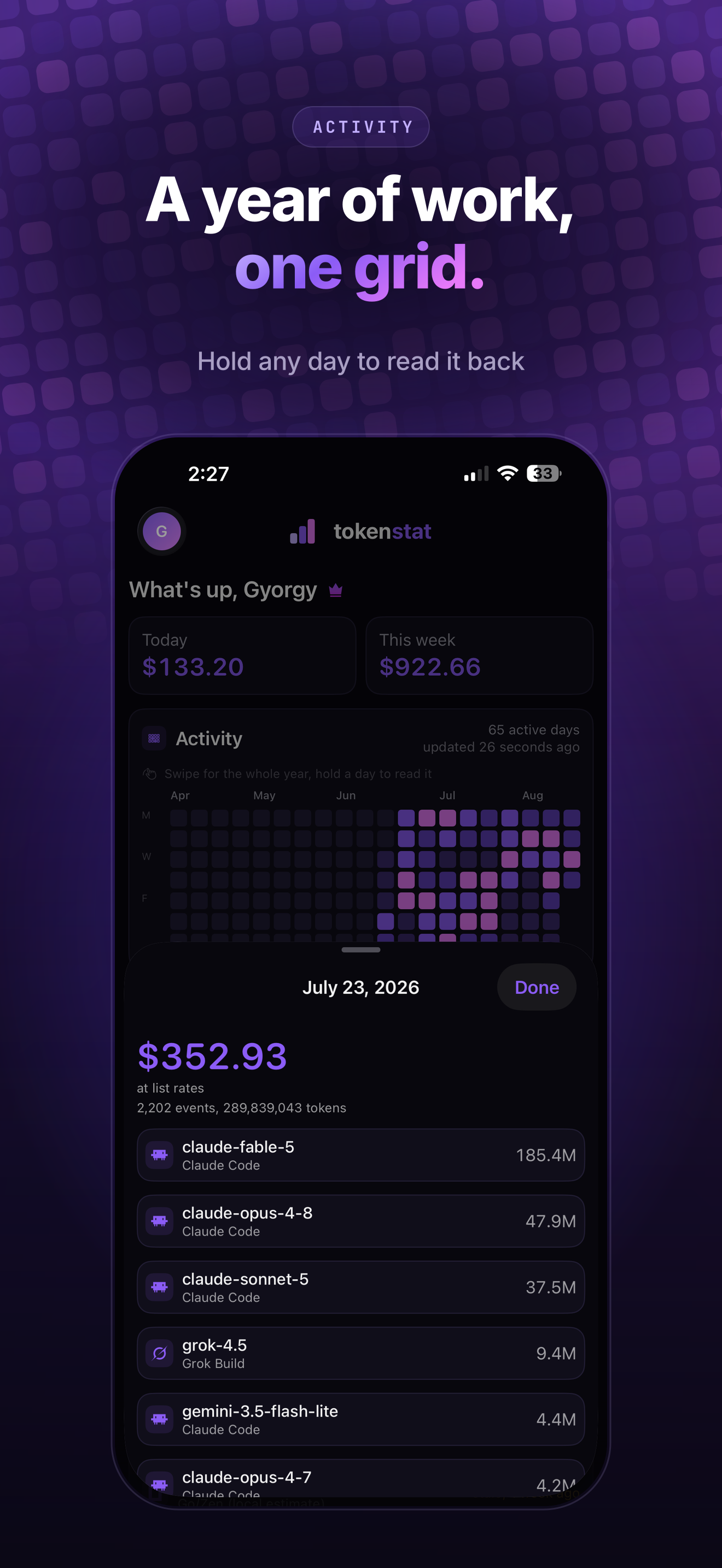 tokenstat screenshot 4