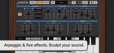 Jynth – Physics Analog Synth Screenshot 2 of 8