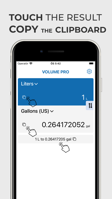 Screenshot #3 pour Volume Converter L, Gal, Fl Oz