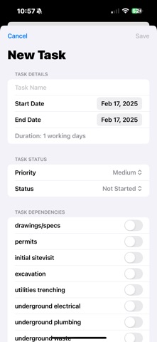 Construction Workflow Screenshot 3 of 4