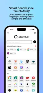 Search All - Smart Web Browser screenshot #1 for iPhone