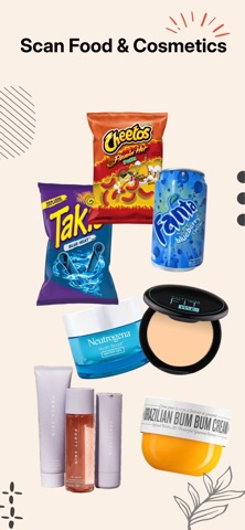 Keru - Food & Cosmetic Scanner iPhone screenshot