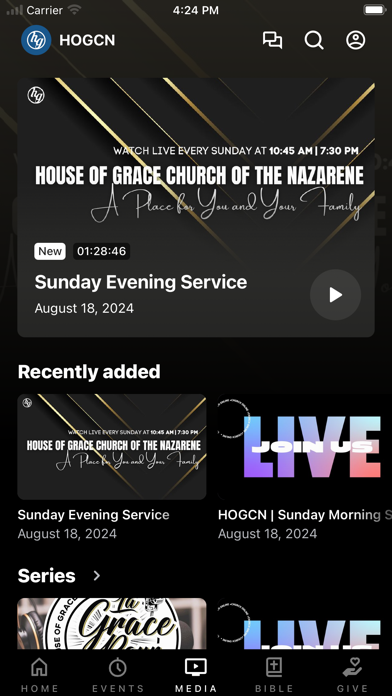 House Of Grace Ministries Screenshot