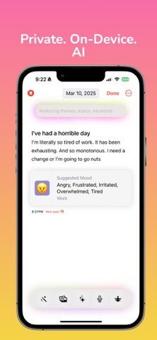 Recollect - Journal & Diary iPhone screenshot