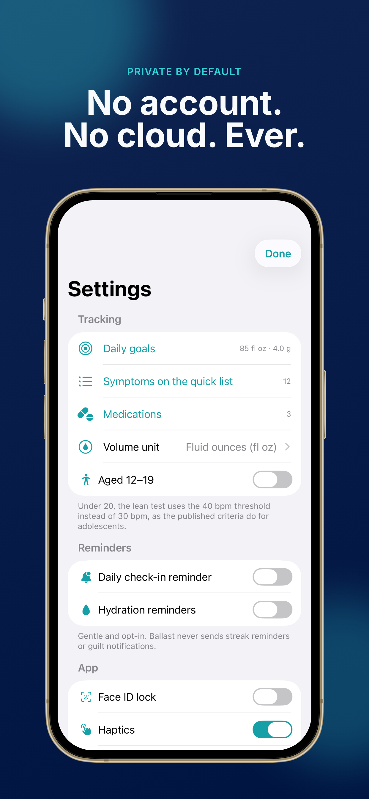 POTS & Dysautonomia: Ballast screenshot 10