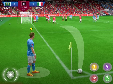 Football Game 2024 : Real Kickのおすすめ画像3