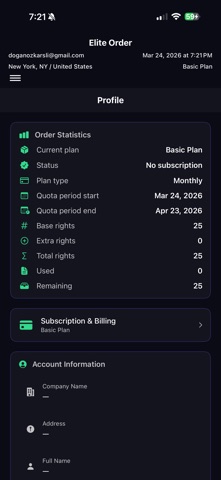 ElitOrderios screenshot