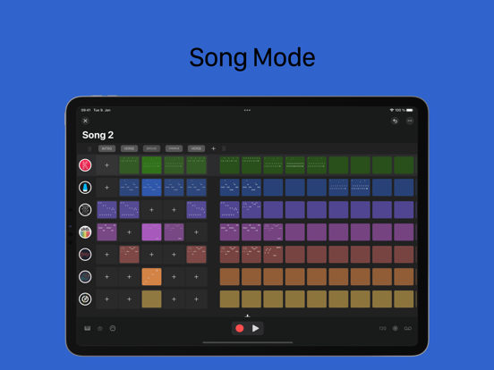 SAND: Sequencer for AUv3, MIDI iPad screenshot 6 - Music app