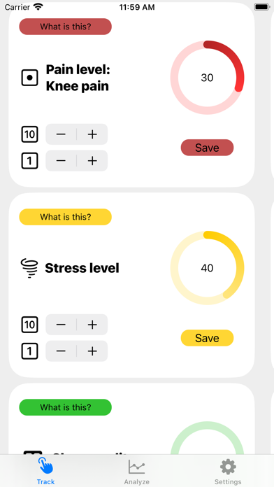 AIM: Anti-inflammatory life Screenshot