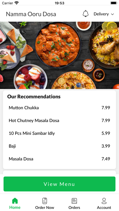Namma Ooru Dosa Liverpool Screenshot