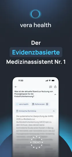Screenshot von Vera Health: KI Für Ärzte auf dem iPhone 1
